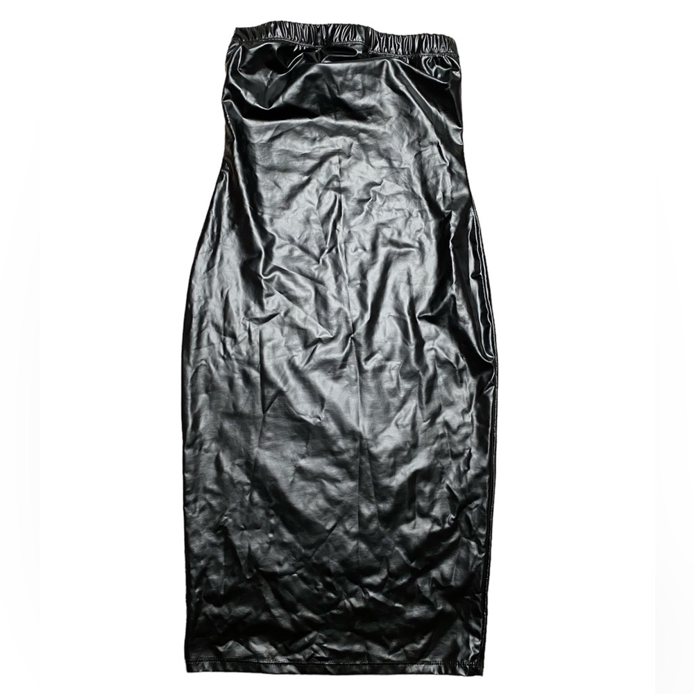 Black Strapless Dress Small